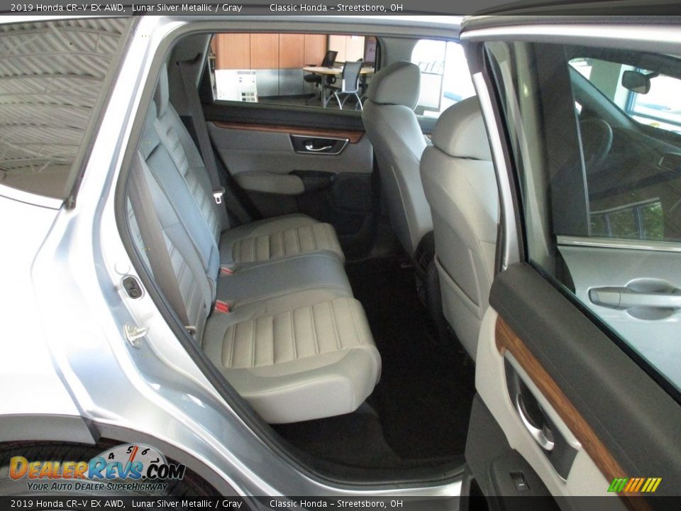 2019 Honda CR-V EX AWD Lunar Silver Metallic / Gray Photo #22