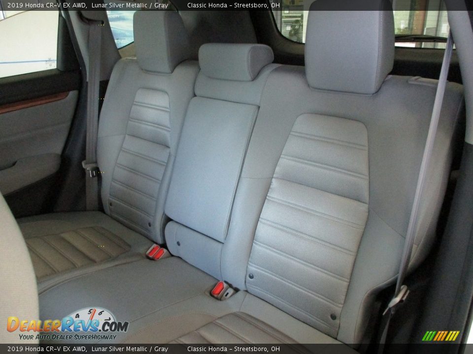2019 Honda CR-V EX AWD Lunar Silver Metallic / Gray Photo #25