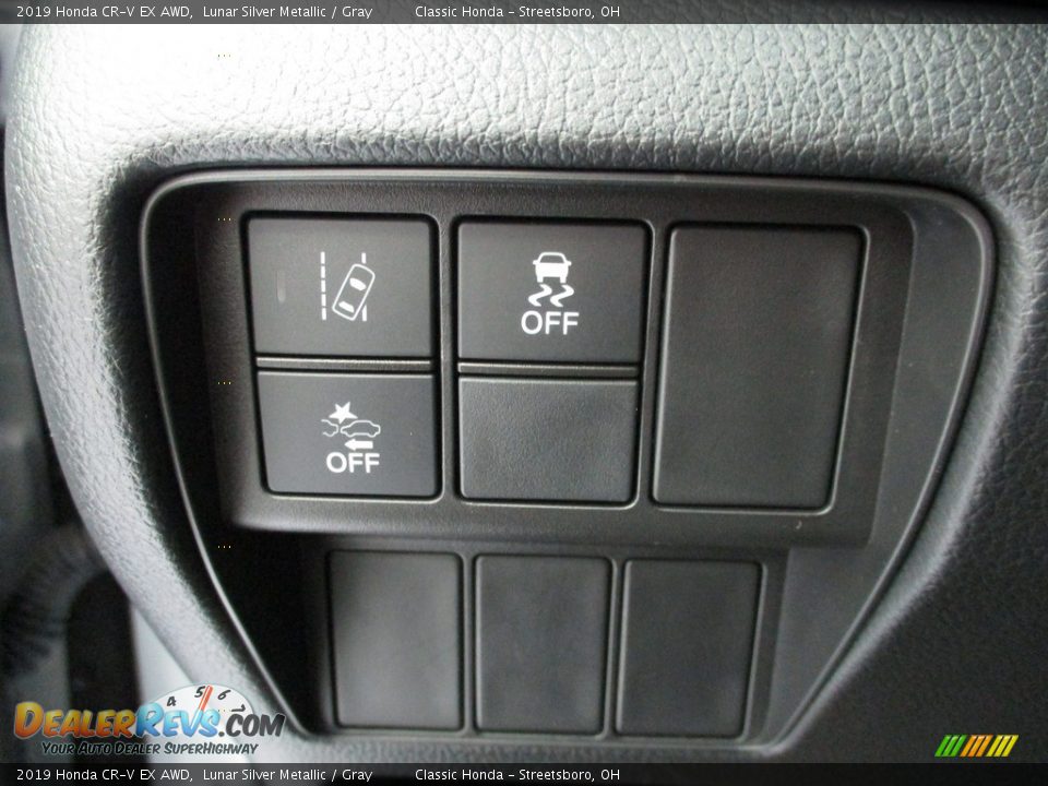 2019 Honda CR-V EX AWD Lunar Silver Metallic / Gray Photo #31