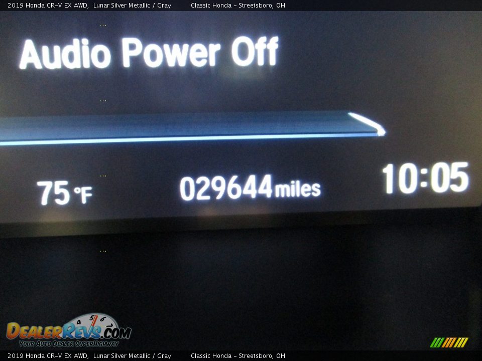 2019 Honda CR-V EX AWD Lunar Silver Metallic / Gray Photo #34