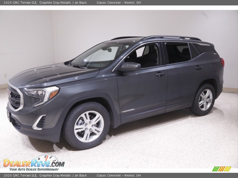 2020 GMC Terrain SLE Graphite Gray Metallic / Jet Black Photo #3