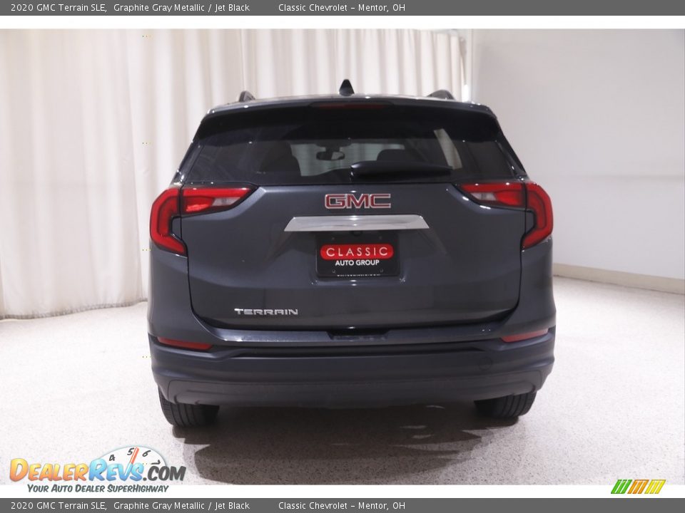 2020 GMC Terrain SLE Graphite Gray Metallic / Jet Black Photo #18