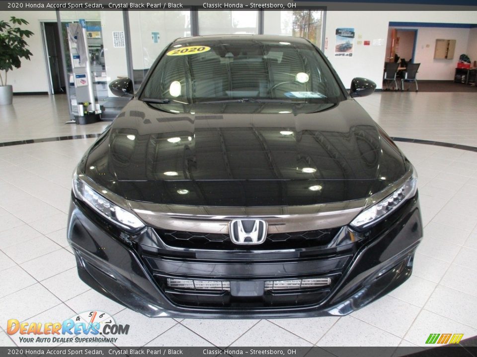 2020 Honda Accord Sport Sedan Crystal Black Pearl / Black Photo #2