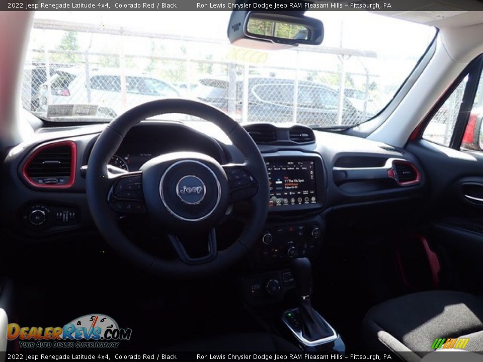 2022 Jeep Renegade Latitude 4x4 Colorado Red / Black Photo #14