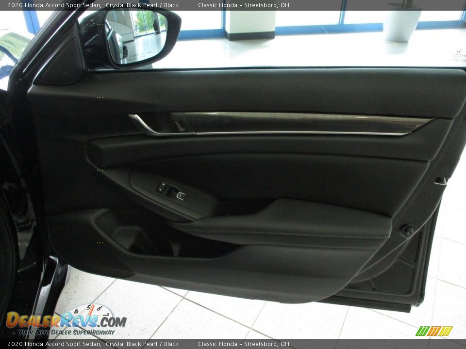 2020 Honda Accord Sport Sedan Crystal Black Pearl / Black Photo #14