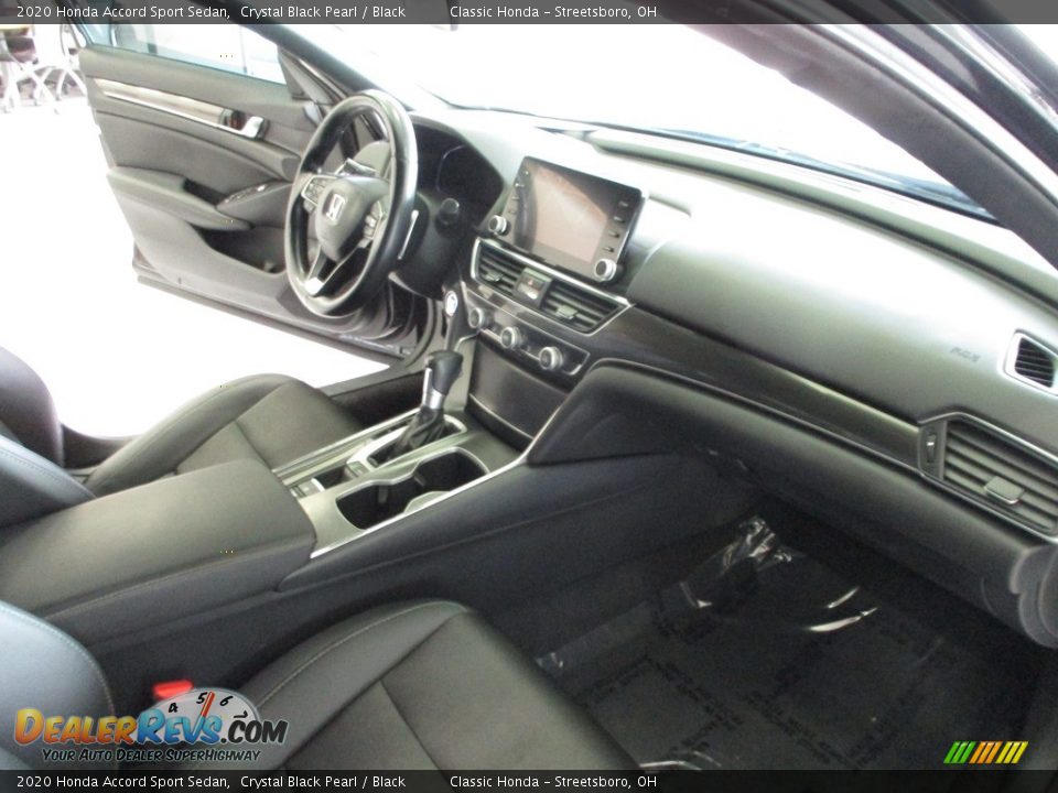 2020 Honda Accord Sport Sedan Crystal Black Pearl / Black Photo #15