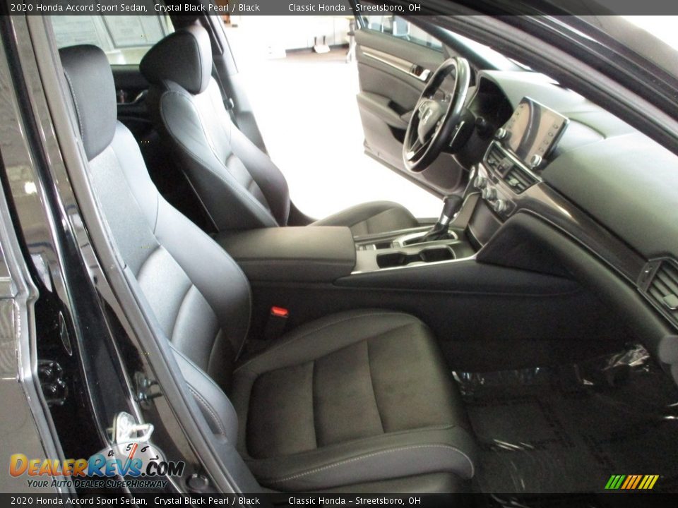 2020 Honda Accord Sport Sedan Crystal Black Pearl / Black Photo #16