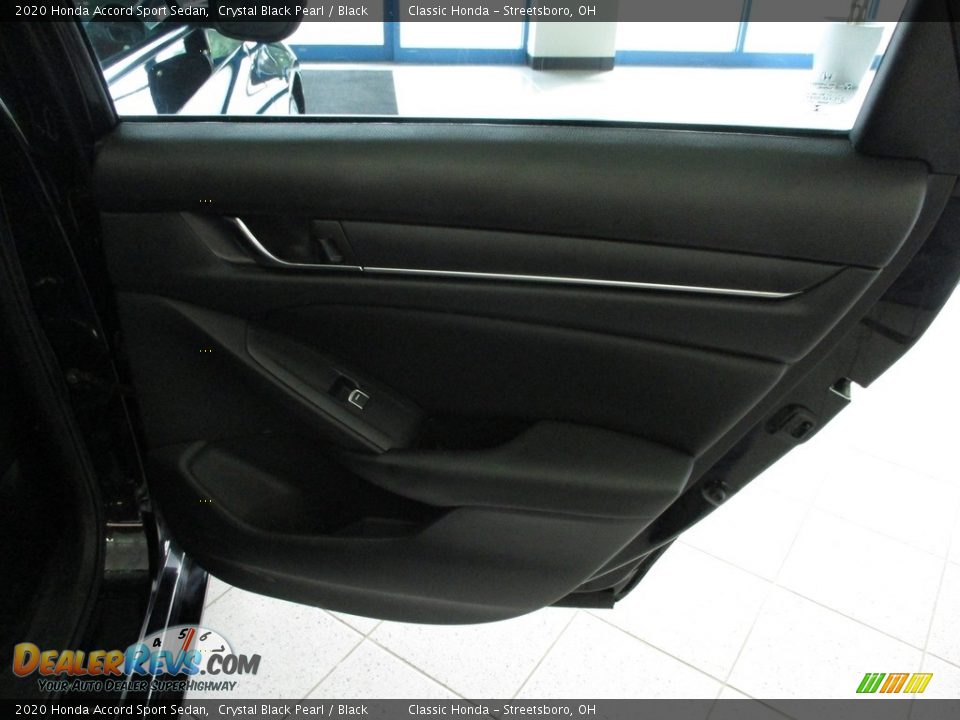 2020 Honda Accord Sport Sedan Crystal Black Pearl / Black Photo #17