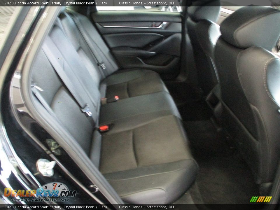 2020 Honda Accord Sport Sedan Crystal Black Pearl / Black Photo #19