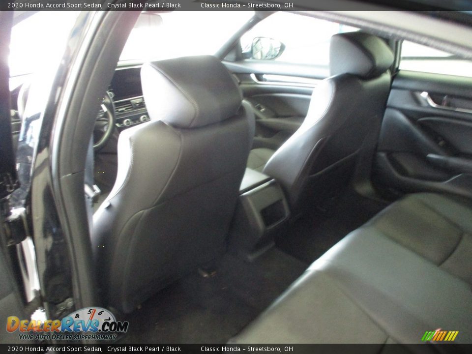 2020 Honda Accord Sport Sedan Crystal Black Pearl / Black Photo #22