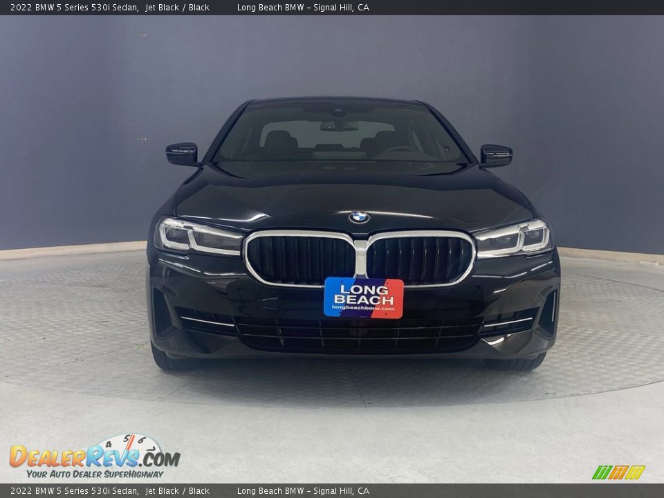 2022 BMW 5 Series 530i Sedan Jet Black / Black Photo #2