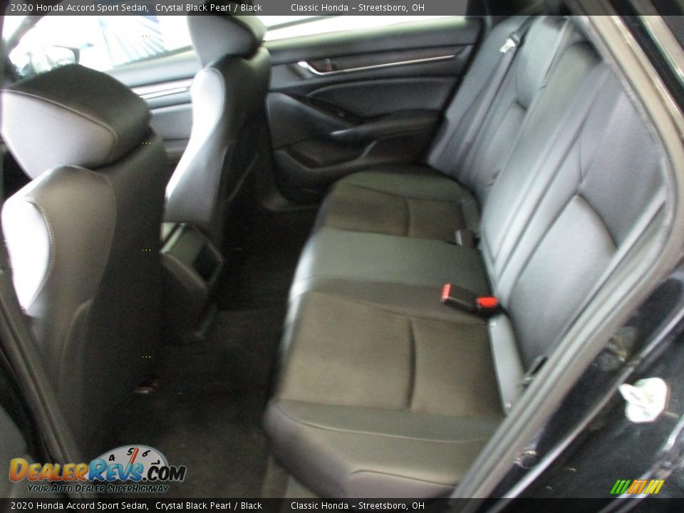2020 Honda Accord Sport Sedan Crystal Black Pearl / Black Photo #23