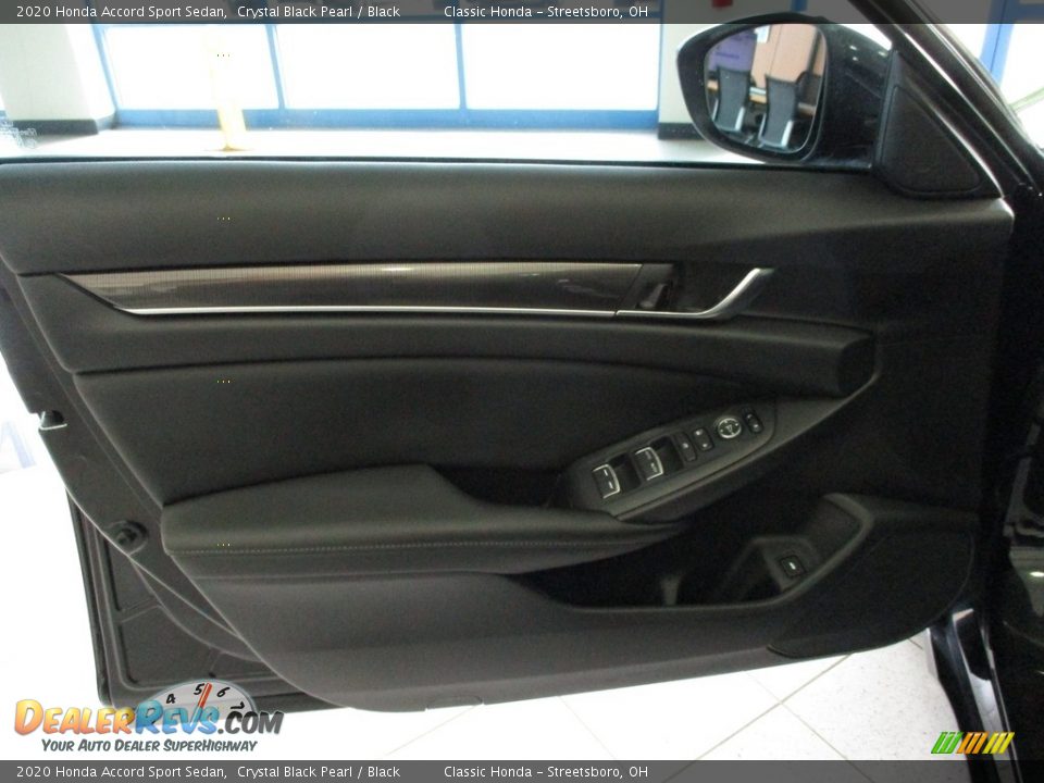 2020 Honda Accord Sport Sedan Crystal Black Pearl / Black Photo #24
