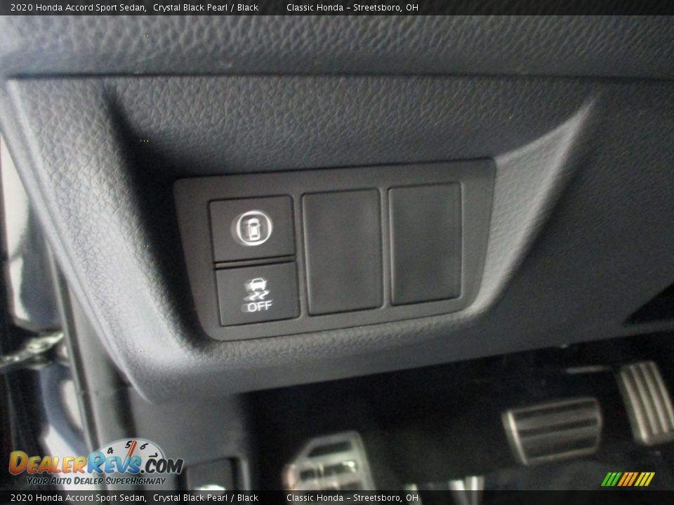 2020 Honda Accord Sport Sedan Crystal Black Pearl / Black Photo #27