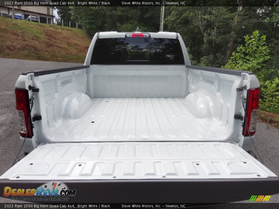 2022 Ram 1500 Big Horn Quad Cab 4x4 Bright White / Black Photo #8