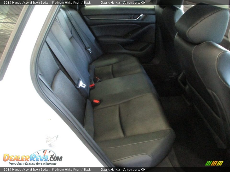 2019 Honda Accord Sport Sedan Platinum White Pearl / Black Photo #19