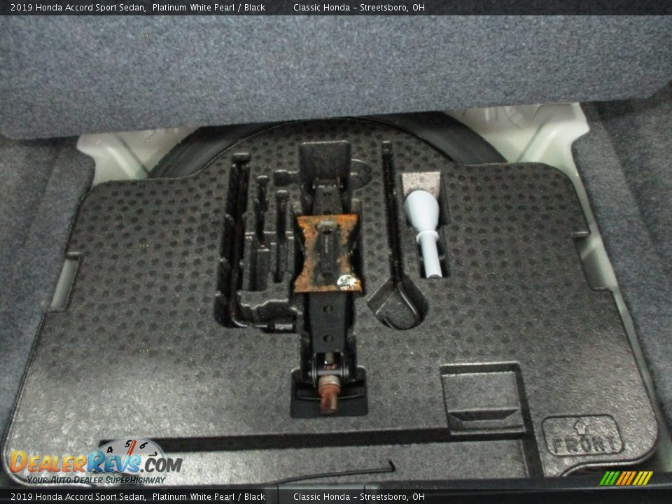 2019 Honda Accord Sport Sedan Platinum White Pearl / Black Photo #21