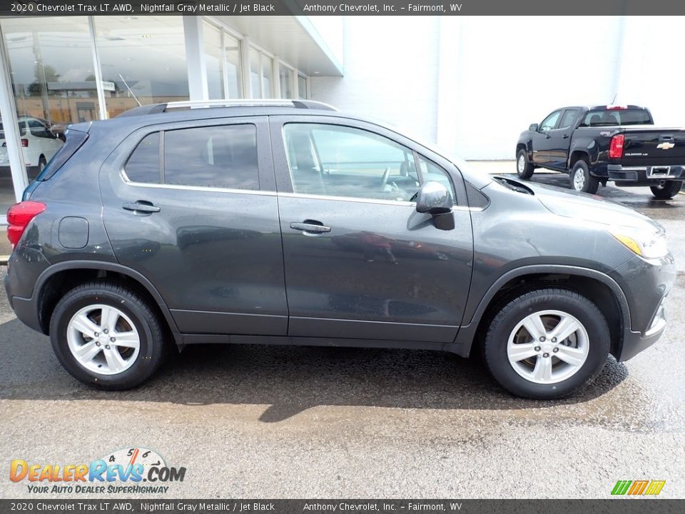 2020 Chevrolet Trax LT AWD Nightfall Gray Metallic / Jet Black Photo #2