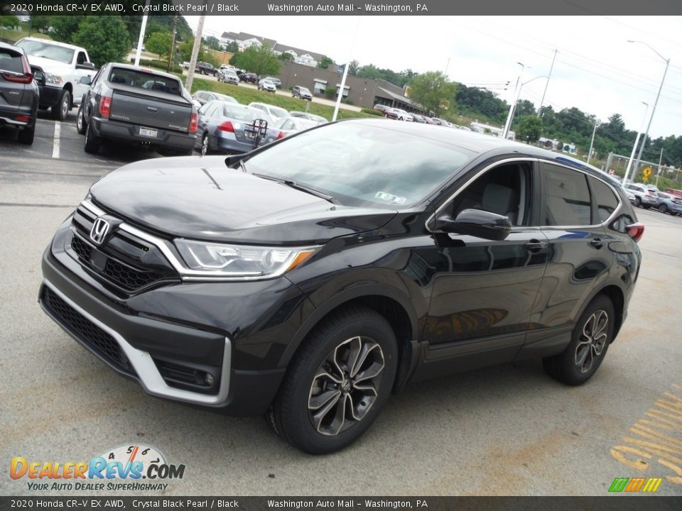 2020 Honda CR-V EX AWD Crystal Black Pearl / Black Photo #6