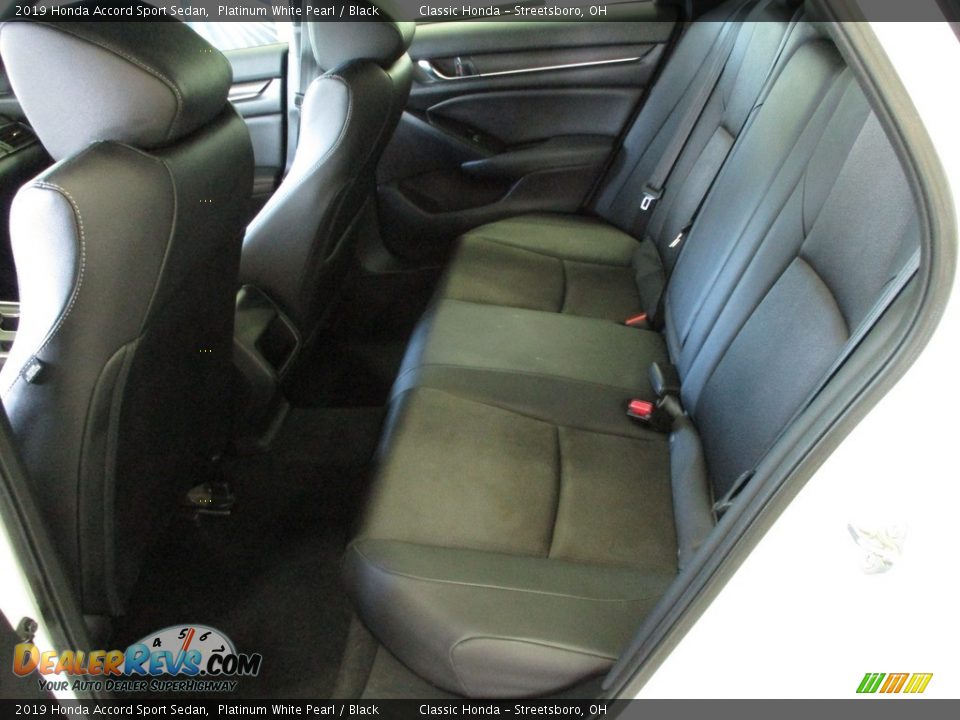 2019 Honda Accord Sport Sedan Platinum White Pearl / Black Photo #24