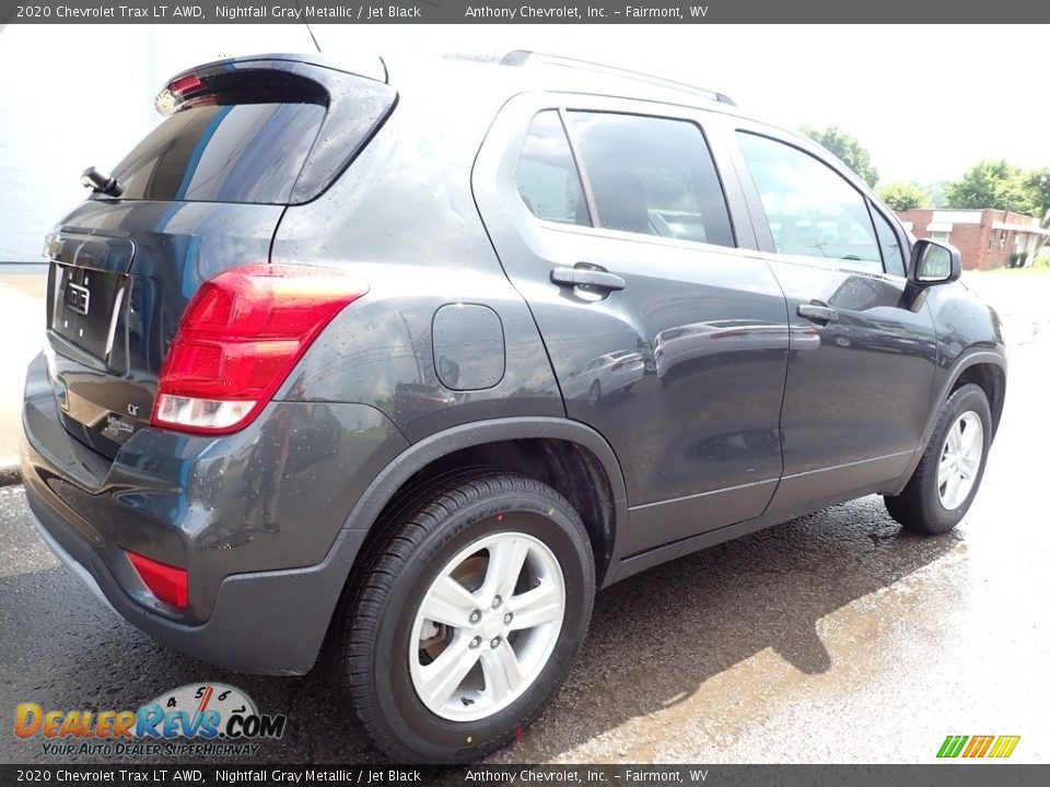 2020 Chevrolet Trax LT AWD Nightfall Gray Metallic / Jet Black Photo #3