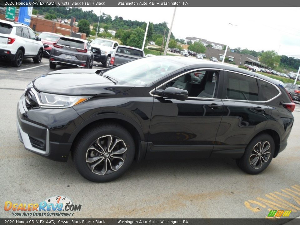 2020 Honda CR-V EX AWD Crystal Black Pearl / Black Photo #7