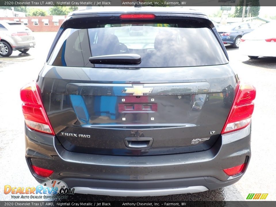 2020 Chevrolet Trax LT AWD Nightfall Gray Metallic / Jet Black Photo #4