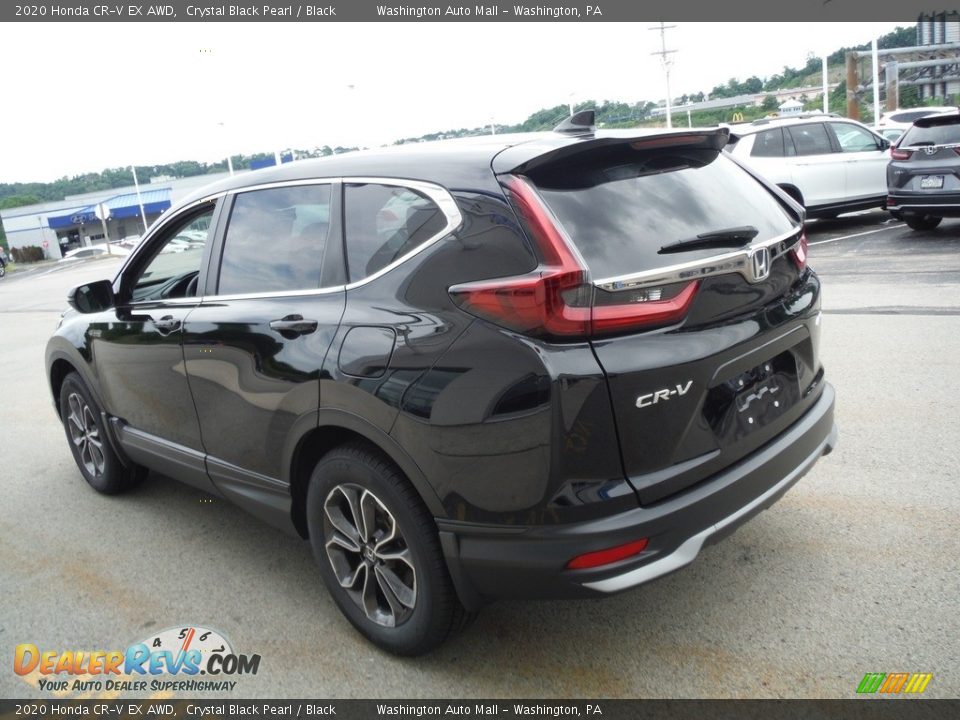 2020 Honda CR-V EX AWD Crystal Black Pearl / Black Photo #8