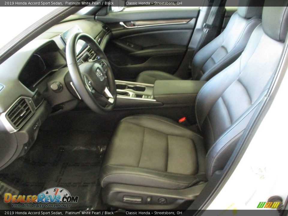 2019 Honda Accord Sport Sedan Platinum White Pearl / Black Photo #27