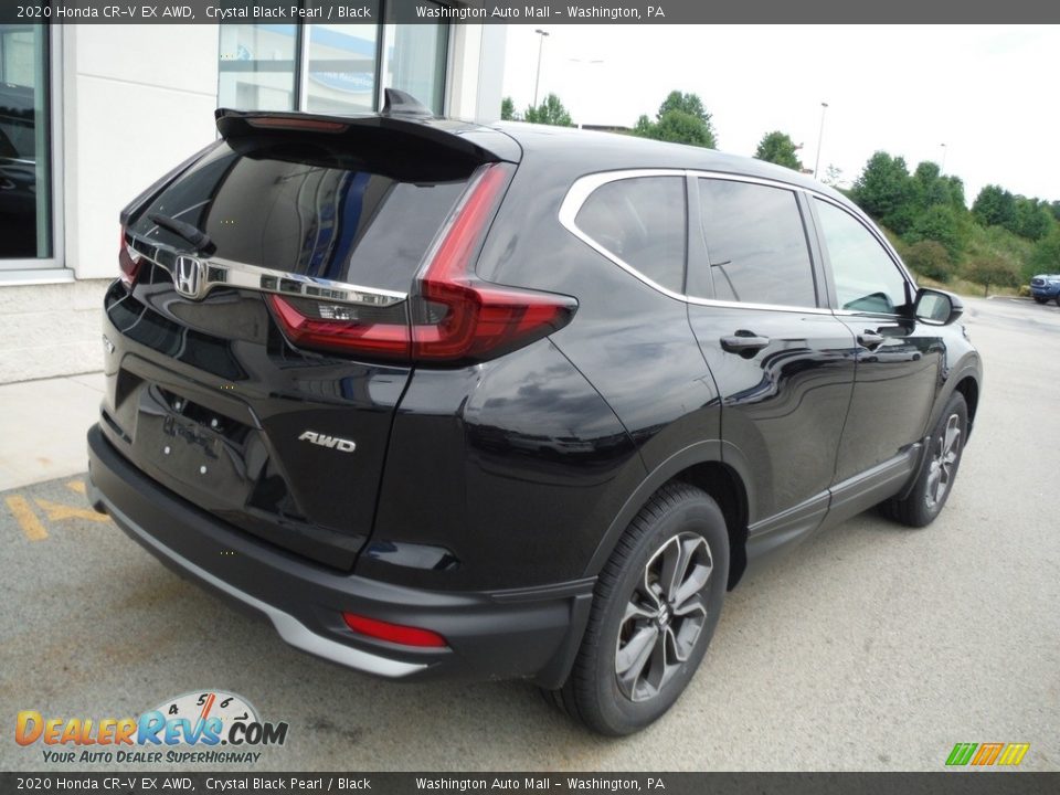 2020 Honda CR-V EX AWD Crystal Black Pearl / Black Photo #10