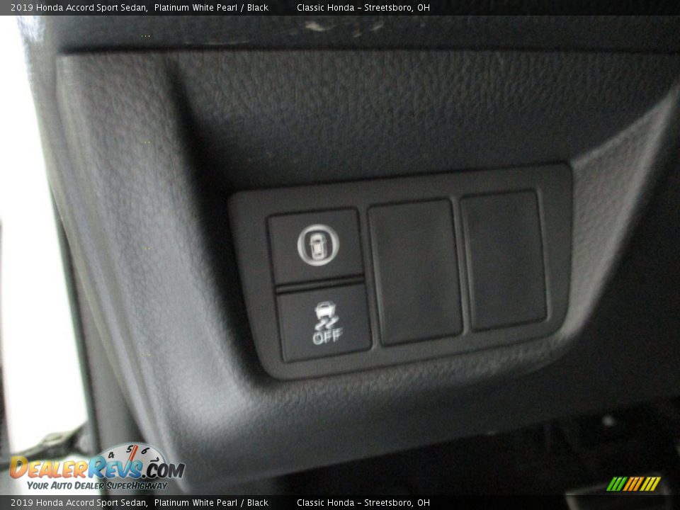 2019 Honda Accord Sport Sedan Platinum White Pearl / Black Photo #28