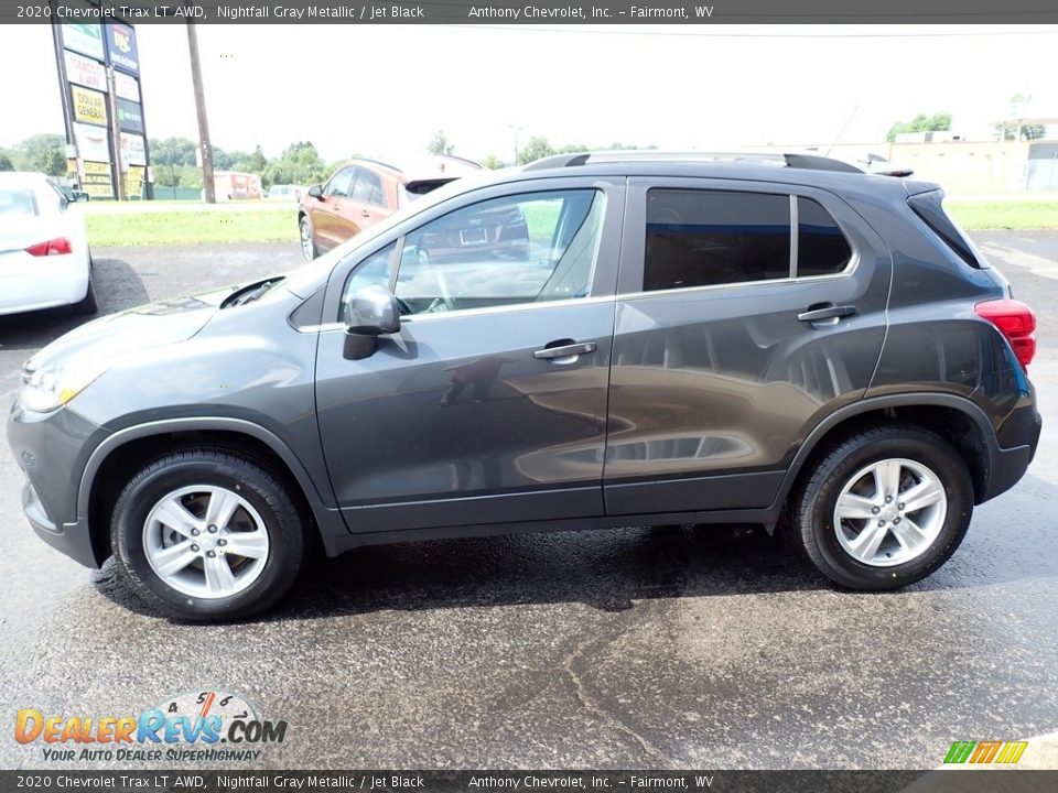 2020 Chevrolet Trax LT AWD Nightfall Gray Metallic / Jet Black Photo #7