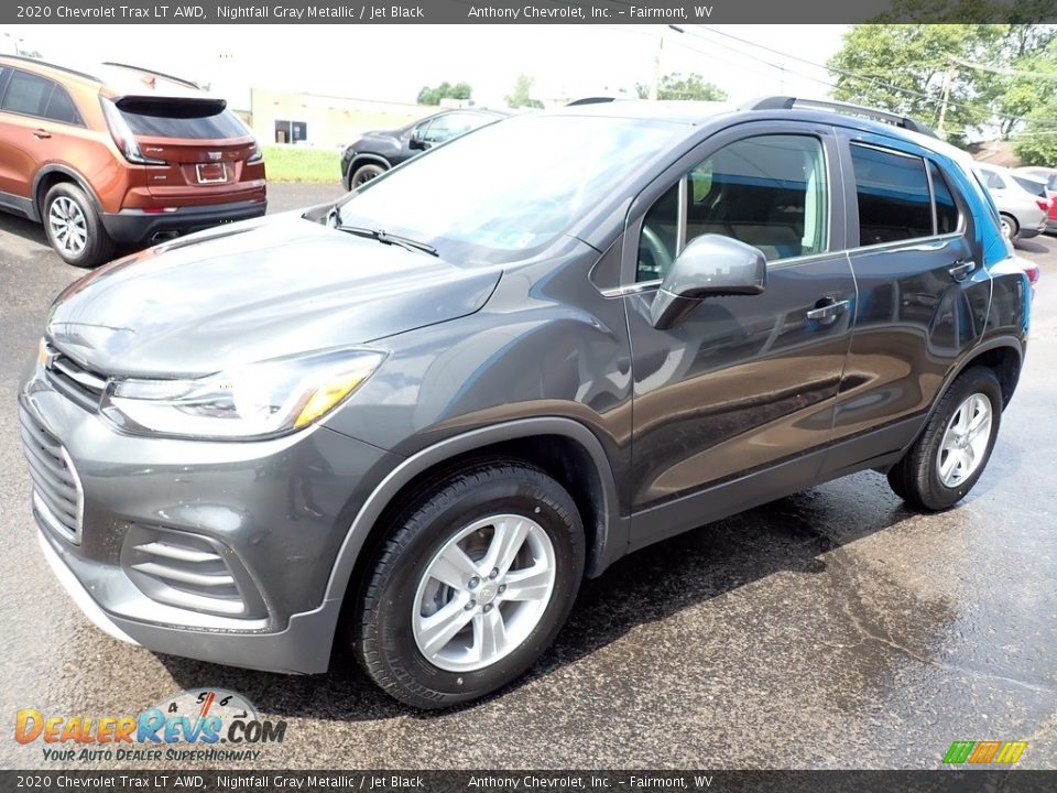 2020 Chevrolet Trax LT AWD Nightfall Gray Metallic / Jet Black Photo #8