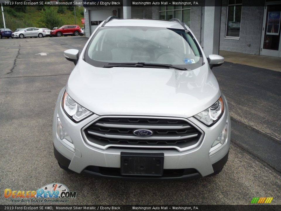 2019 Ford EcoSport SE 4WD Moondust Silver Metallic / Ebony Black Photo #5