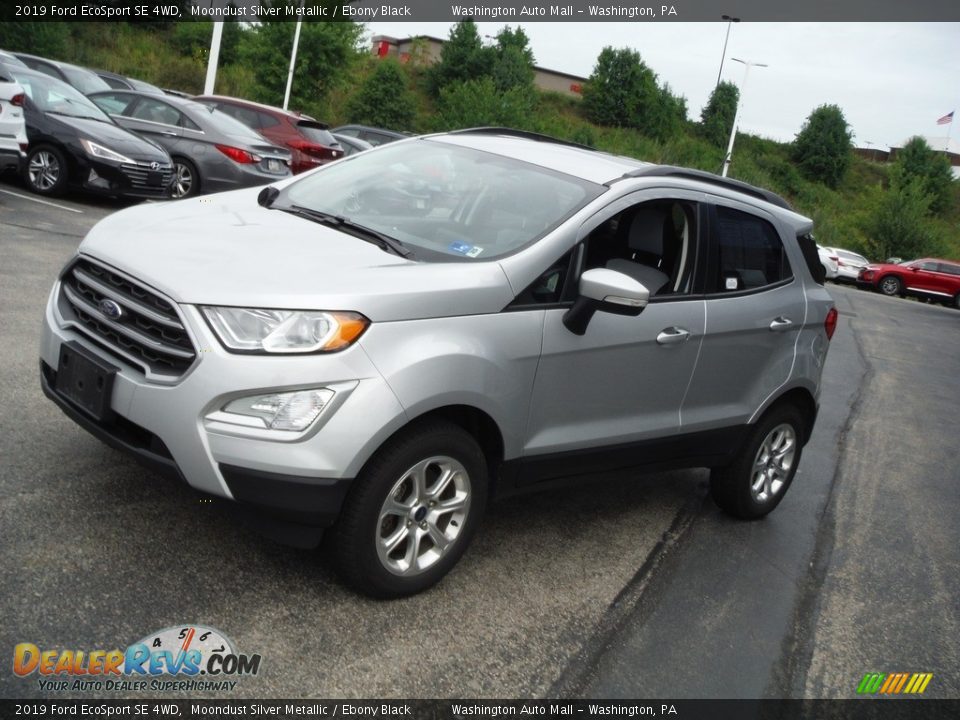 2019 Ford EcoSport SE 4WD Moondust Silver Metallic / Ebony Black Photo #6