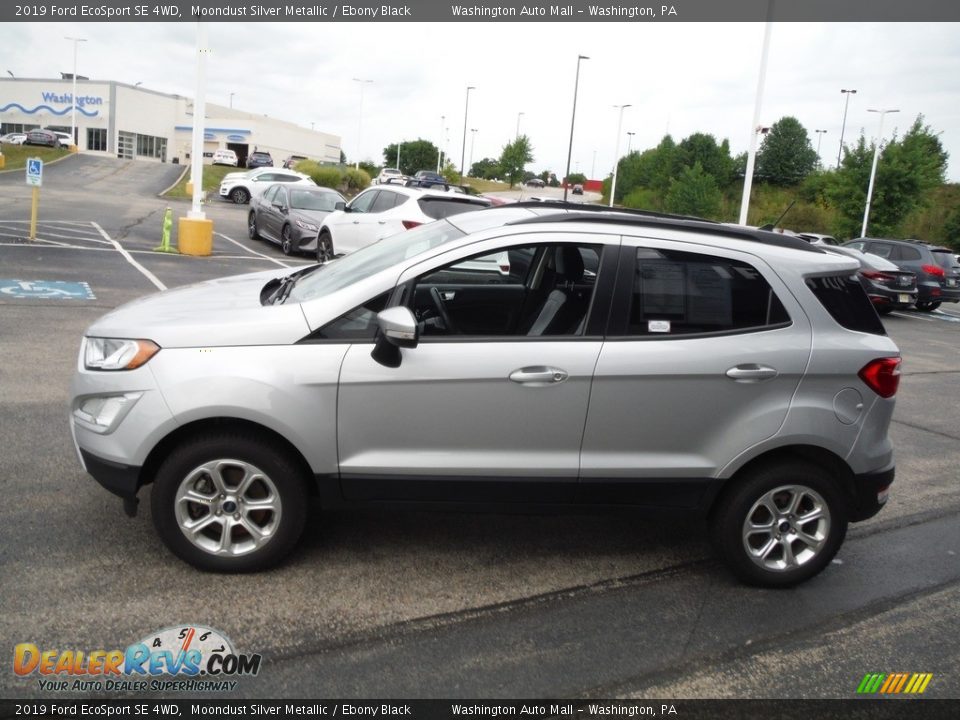 2019 Ford EcoSport SE 4WD Moondust Silver Metallic / Ebony Black Photo #7