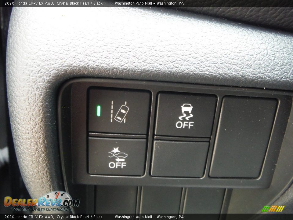 2020 Honda CR-V EX AWD Crystal Black Pearl / Black Photo #16