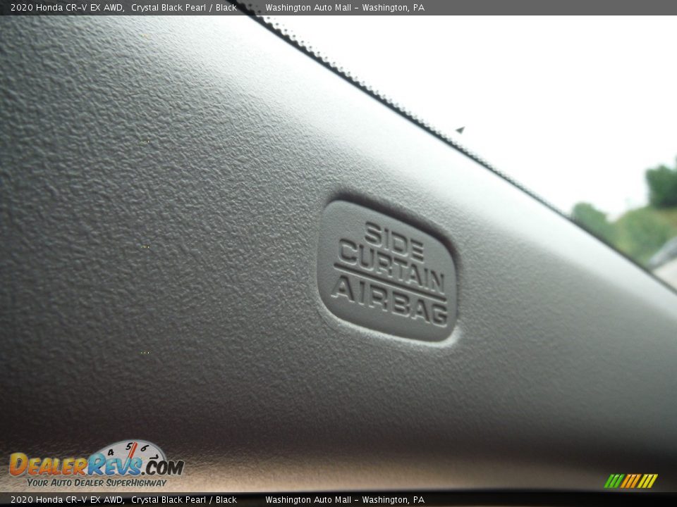 2020 Honda CR-V EX AWD Crystal Black Pearl / Black Photo #18