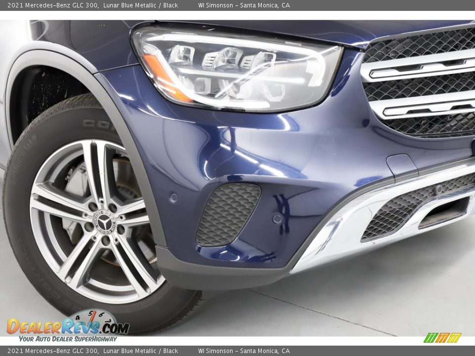 2021 Mercedes-Benz GLC 300 Lunar Blue Metallic / Black Photo #3