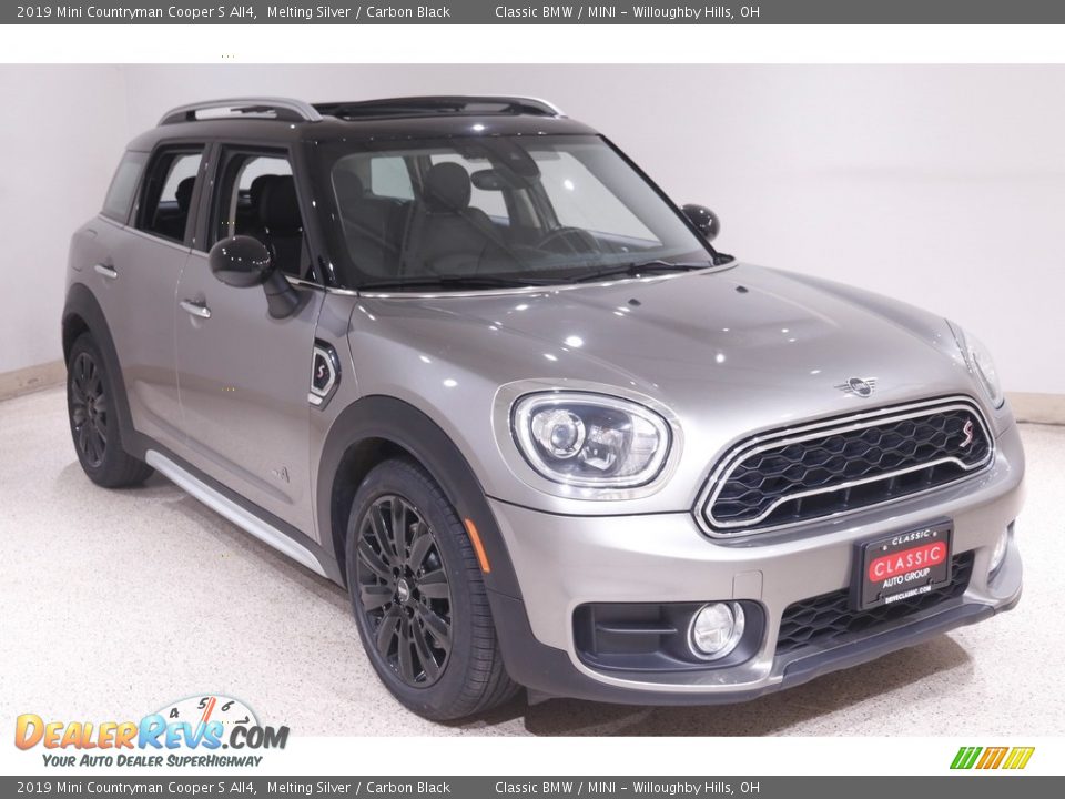 2019 Mini Countryman Cooper S All4 Melting Silver / Carbon Black Photo #1