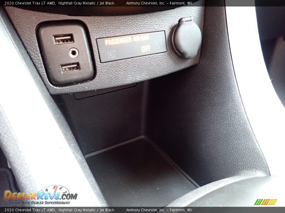 2020 Chevrolet Trax LT AWD Nightfall Gray Metallic / Jet Black Photo #16