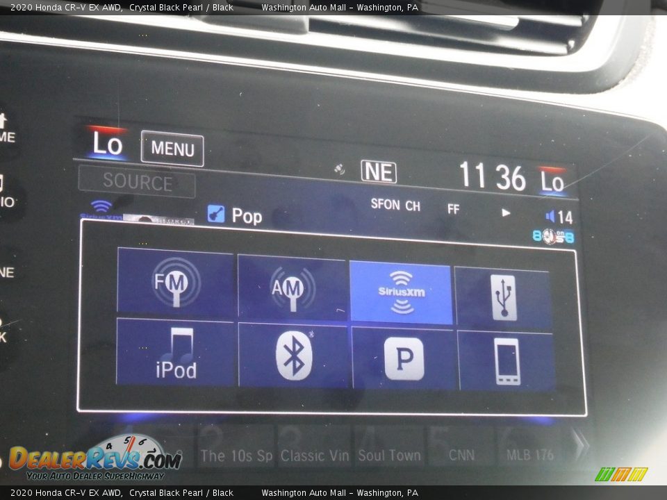 2020 Honda CR-V EX AWD Crystal Black Pearl / Black Photo #22