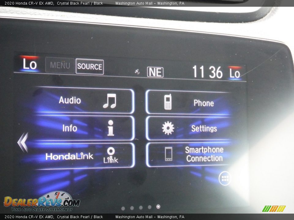 2020 Honda CR-V EX AWD Crystal Black Pearl / Black Photo #23