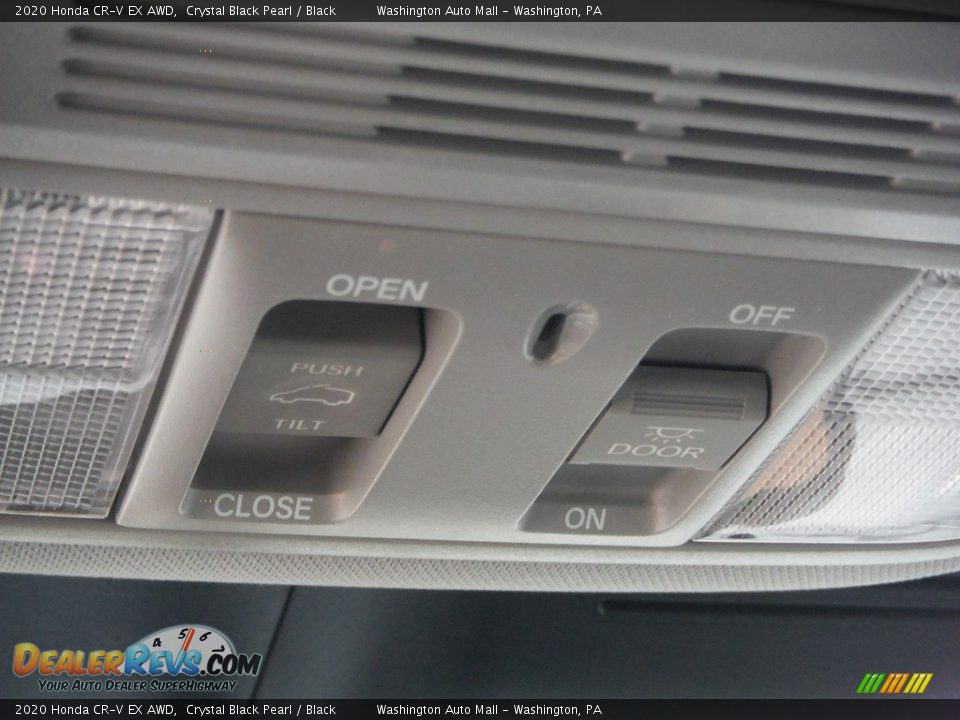 2020 Honda CR-V EX AWD Crystal Black Pearl / Black Photo #24