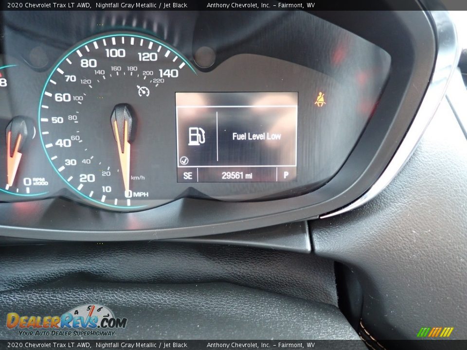 2020 Chevrolet Trax LT AWD Nightfall Gray Metallic / Jet Black Photo #20