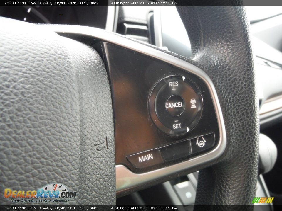 2020 Honda CR-V EX AWD Crystal Black Pearl / Black Photo #27
