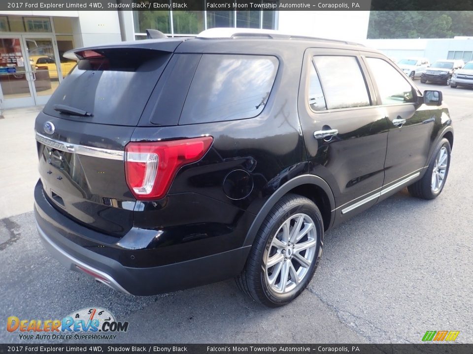 2017 Ford Explorer Limited 4WD Shadow Black / Ebony Black Photo #2