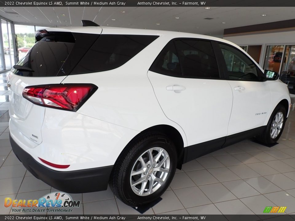 2022 Chevrolet Equinox LS AWD Summit White / Medium Ash Gray Photo #3
