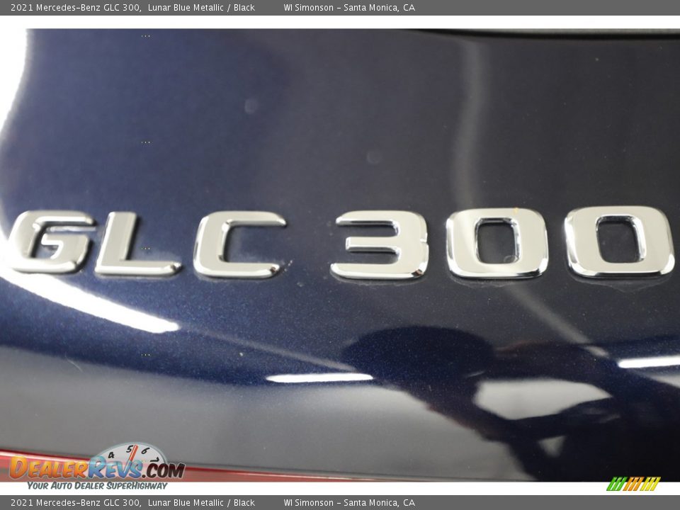 2021 Mercedes-Benz GLC 300 Lunar Blue Metallic / Black Photo #11