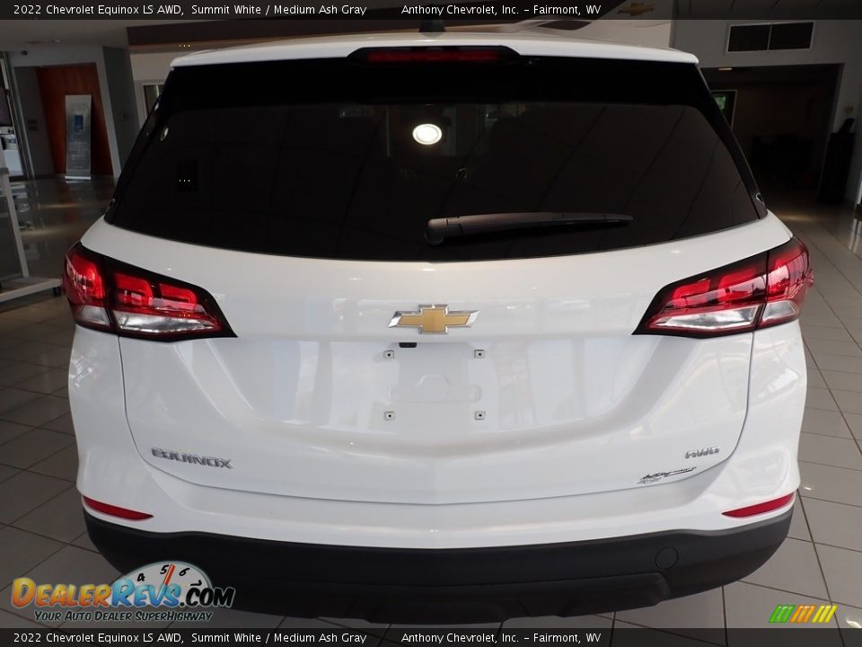 2022 Chevrolet Equinox LS AWD Summit White / Medium Ash Gray Photo #4